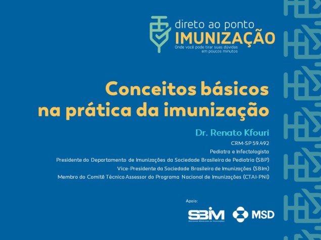 Conceitos básicos na prática da imunização