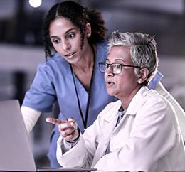 Plano de tratamento: definição com a equipe médica.2